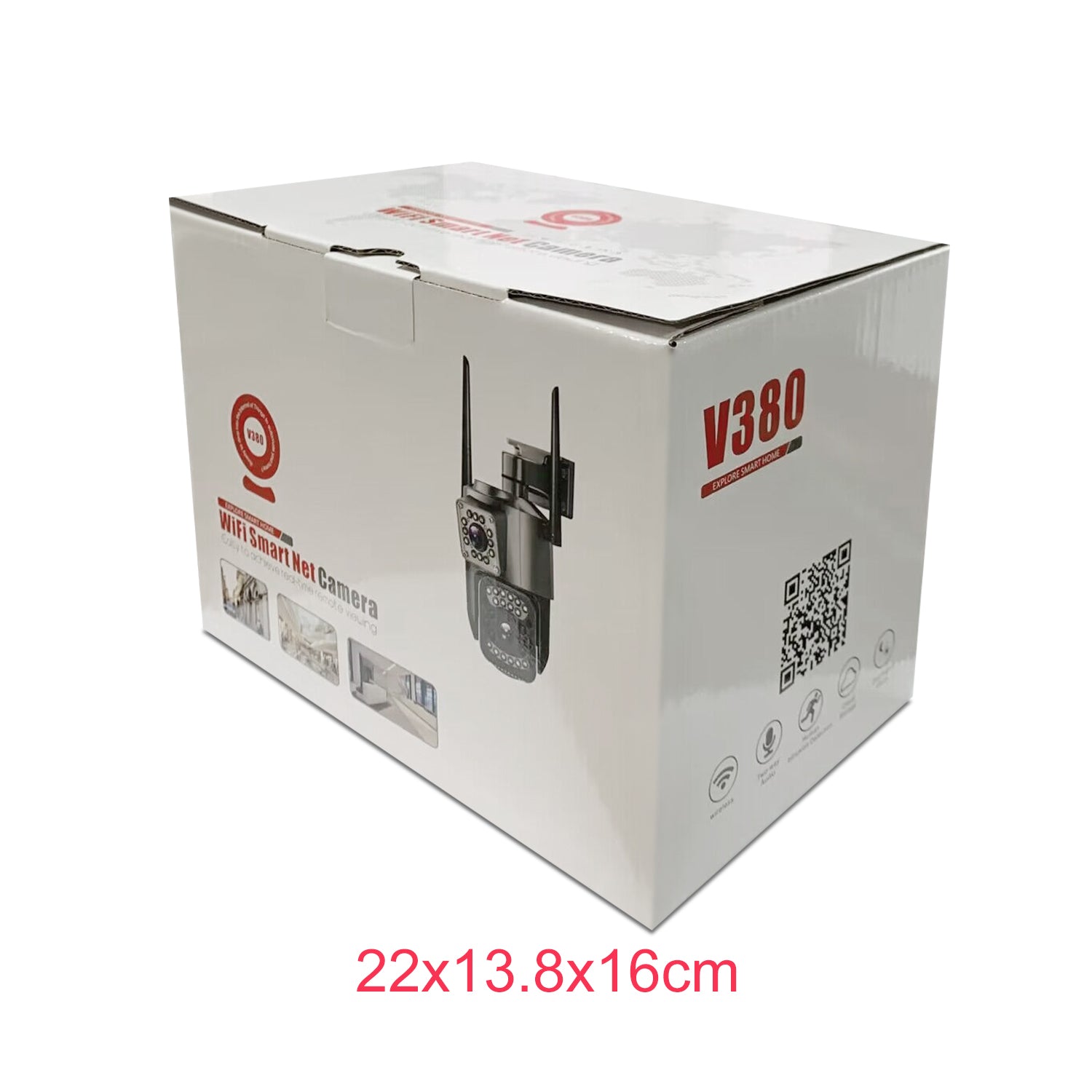 Dual - lens Security Camera: Comprehensive Protection for Every Scenario SC03  1