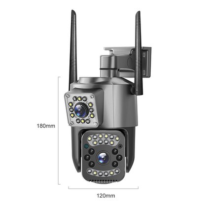 Dual - lens Security Camera: Comprehensive Protection for Every Scenario SC03  2