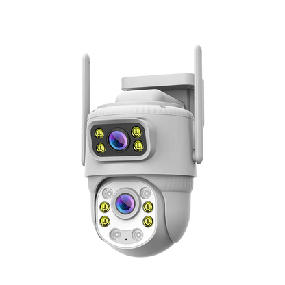All - in - One Dual - lens Security Camera: 360° Coverage, No Blind Spots SC20  1