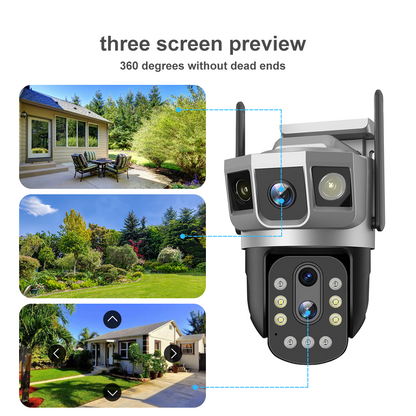 All - in - One 360° PTZ Security Camera: Unmatched Surveillance with 10X Optical Zoom SC23 DL  5