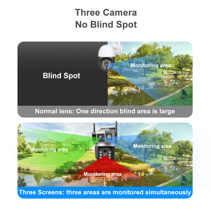 All - in - One 360° PTZ Security Camera: Unmatched Surveillance with 10X Optical Zoom SC23 DL  6