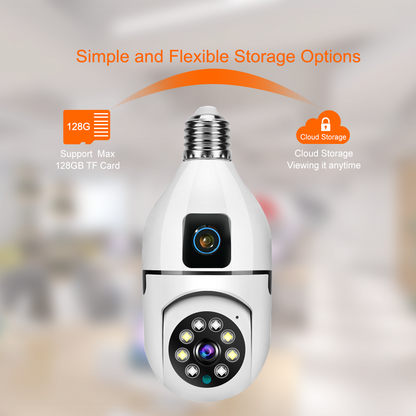 Smart Home Sentinel: Indoor PTZ Camera with Real - Time Motion Detection and Dual - Screen Preview SQ002 W L  11