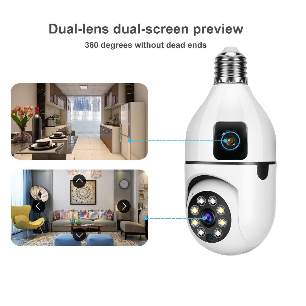 Smart Home Sentinel: Indoor PTZ Camera with Real - Time Motion Detection and Dual - Screen Preview SQ002 W L  7