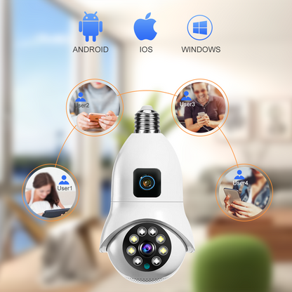 Intelligent Indoor Surveillance: Gun Ball Integrated PTZ Camera with Advanced Features SQ005 11