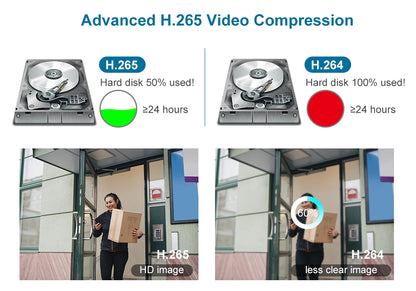 Dahua POE NVR 4CH NVR2104HS-P-4KS3 8CH NVR2108HS-8P-4KS3 1U 1HDD 4/8 PoE Port Network Video Recorder Se77d6a8c2d464a9fae5716f