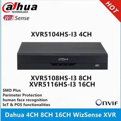 Dahua XVR5104HS/5108HS-I3/5116HS-I3 WizSense 4/8/16CH XVR Recorder | 6MP IP & 5MP HDCVI Camera Sf6b84be0ed104ecc994fccd806b82