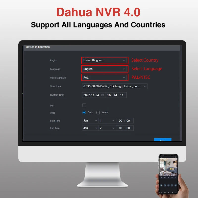 Dahua WizSense NVR5208/5216/5232-EI | 8/16/32CH NVR with AcuPick, Face Recognition, Perimeter Protection Sf7d557ece22846b68e0