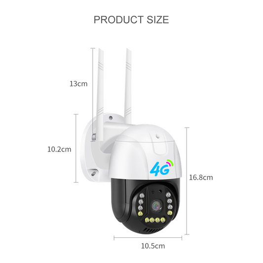 4G Outdoor Surveillance Camera: Your Complete Security Solution - Wireless Security Camera with Night Vision #1