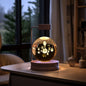 Crystal Ball Cosmic Dinosaur Indoor Night Light USB Power Warm Bedside Light Birthday Gift Night Lamp a005c287 1472 4414 938e