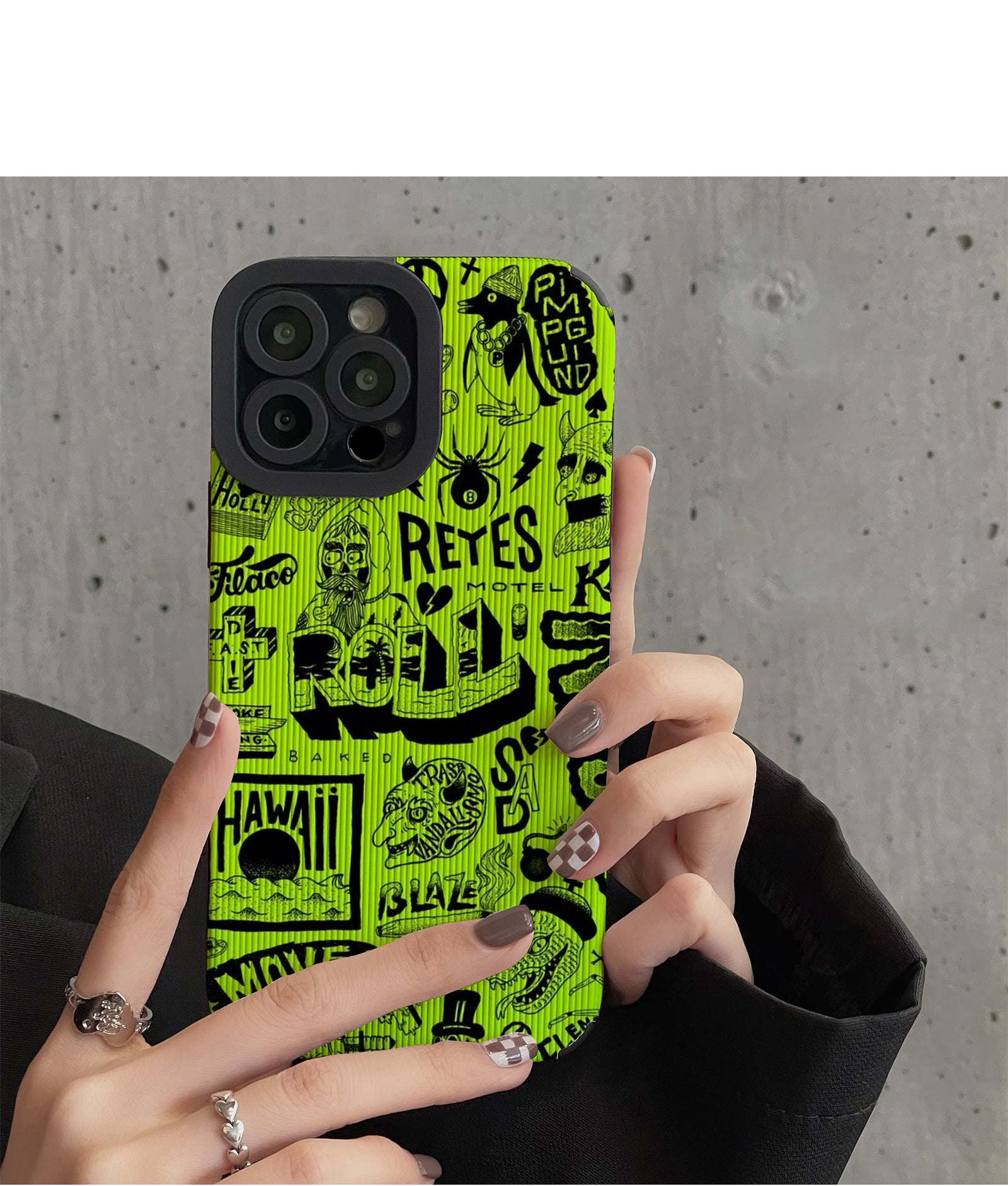 European And American Wave Brand Graffiti English Cartoon Phone Case a009df6e 1428 4189 ba87 c6f05b254b9c