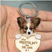 Love Dog Acrylic Key Ring Pendant a05b1b4c 9da3 4ba6 956d 8f44ef9ff8f2