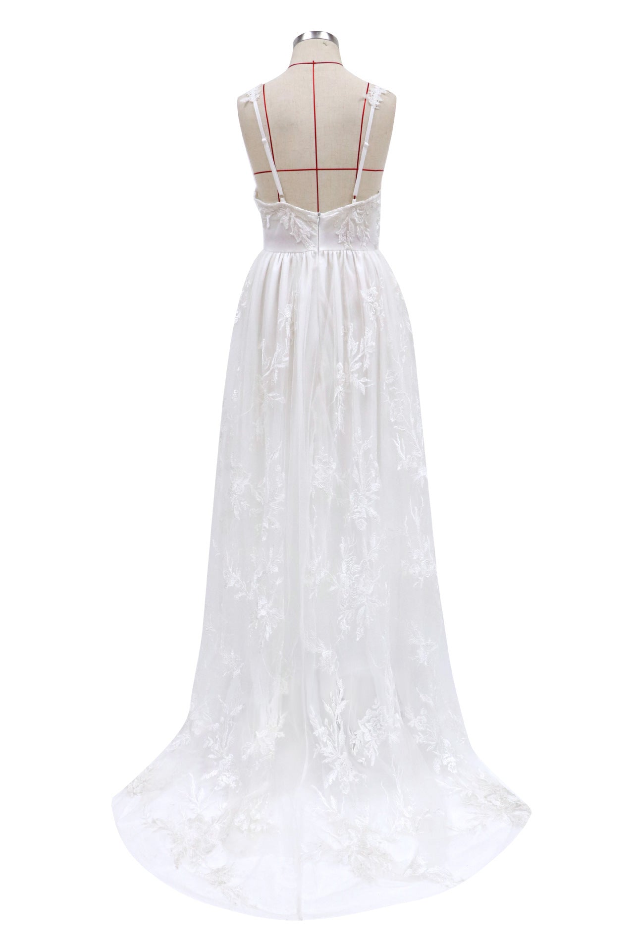 Bride Sexy Suspenders Wedding Evening Dress a06095d7 7163 4ba5 93f5 d62bbe23c779