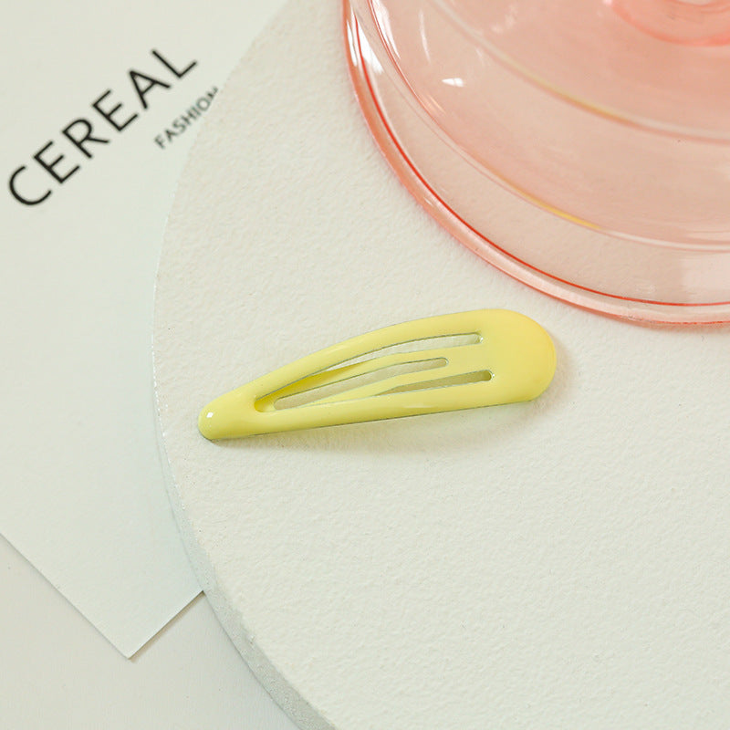 Drop-shaped Clip Paint Epoxy Female BB Clip Headdress Hairpin a0781625 80d9 4525 90a6 ef49aceb7c18