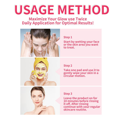 Turmeric Cleansing Pad Compressed Turmeric Kojic Acid