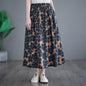 Cotton And Linen Loose Skirt a08d6c25 55ab 4072 abac b4780b1174fc