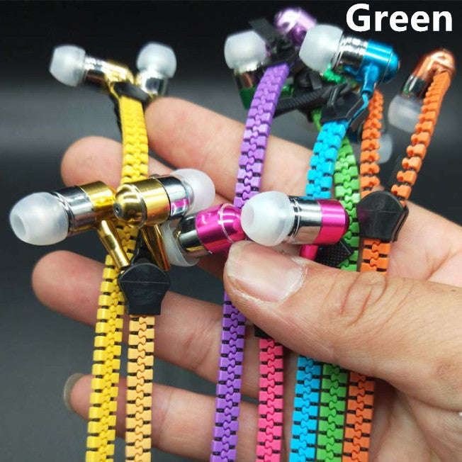 Glowing Zipper Earphones a094ccef e517 4115 b235 f41da34e3ad2
