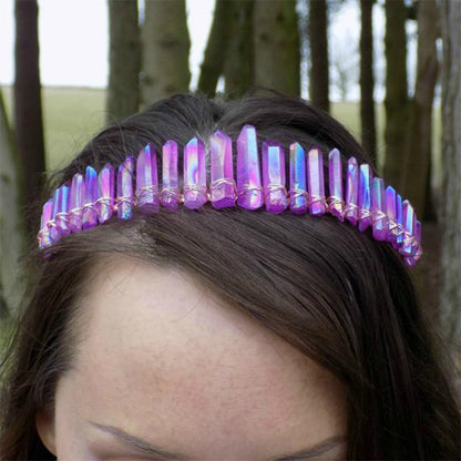 Women's Handmade Purple Crystal Headband a0a299bc 762c 4686 adbb 0d3c6d531a21