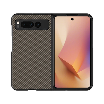 Plain Leather Anti-fall Ultra-thin Foldable Leather Protective Shell - 图片 16