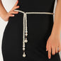 Fashion Pearl Thin Waist Chain Ladies Dress All-match Belt Long Skirt Decoration Elastic a0b2c957 6cd9 40be b183 cafddd5fca3c