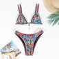 Retro 4-color Printed Women's Swimwear Bikini a0b906eb e4cc 4012 99d0 82dbdbe2773c