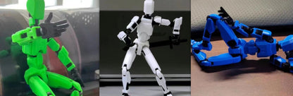 Multi-Jointed Movable Shapeshift Robot 2.0 3D Printed Mannequin Dummy Action Model Doll Toy Kid Gift a0b92776 ccde 49af 9f17 