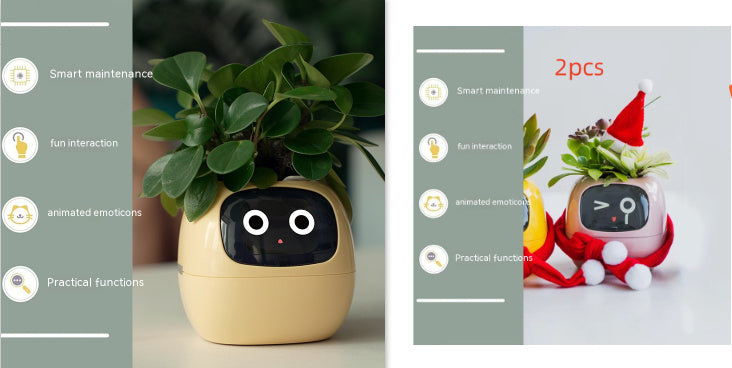 Smart Planter Endless Fun Over 49 Rich Expressions 7 Smart Sensors And AI Chips Make Raising Plants Easy And Fun a0c42d9f ce4