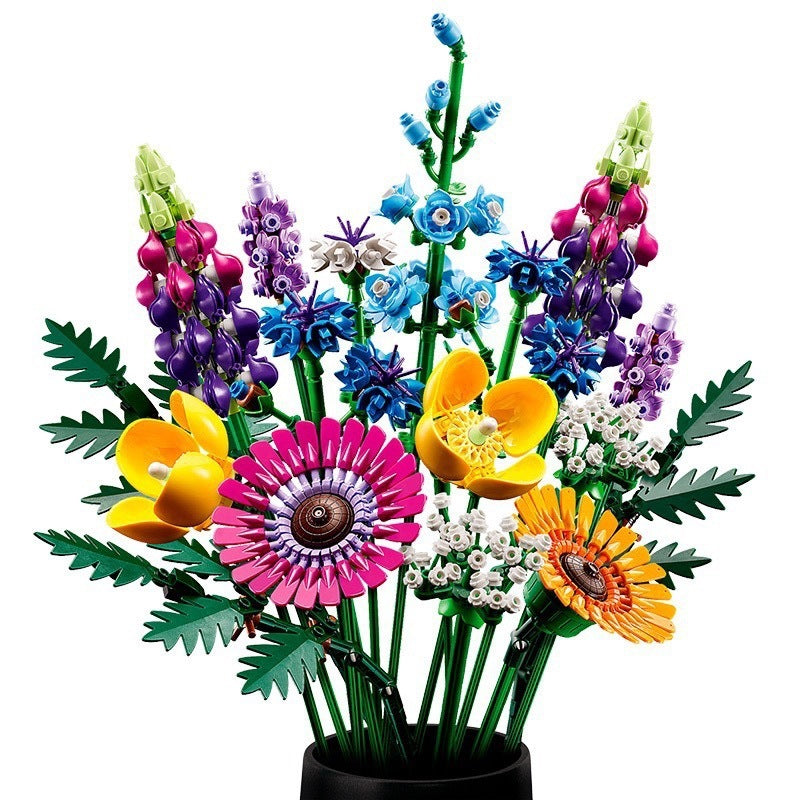 Plant Bouquet Puzzle Assembled Building Block Toys a0c59f45 e2d8 443d a285 2b347c8b2b4a