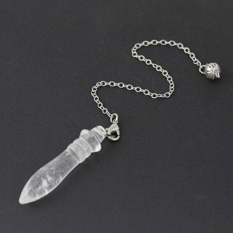 Natural Crystal Pharaoh's Scepter Pendulum Pendant Cone Pendant Jewelry a0dbf09a 85ad 4a0c 899b 8763e40fd7c9