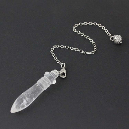 Natural Crystal Pharaoh's Scepter Pendulum Pendant Cone Pendant Jewelry a0dbf09a 85ad 4a0c 899b 8763e40fd7c9
