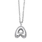 Copper Plated Gold 26 English Letters Pendant Necklace Niche Personality Clavicle Chain a12db293 d664 4553 a810 cf692de2ddef