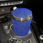 Creative Covered Diamond Inlaid Car Ashtray a1382800 e55b 4d60 af01 5847a4350a58