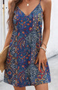 Bohemian Printed V Neck Spaghetti Strap Backless A-Line Dress, Perfect For Music Festivals a177c541 d578 4d29 ab7c 68d4345bbd