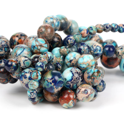 Natural Lapis Lazuli Emperor Turquoise Handmade DIY Bead Semi-finished Product a17eedb8 19d7 4b55 a39c c62057a3fd70