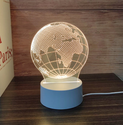 USB Night Light 3D Earth Globe Table Lamp RGB Creative a18182b4 ff80 49de 8262 196944607c8e