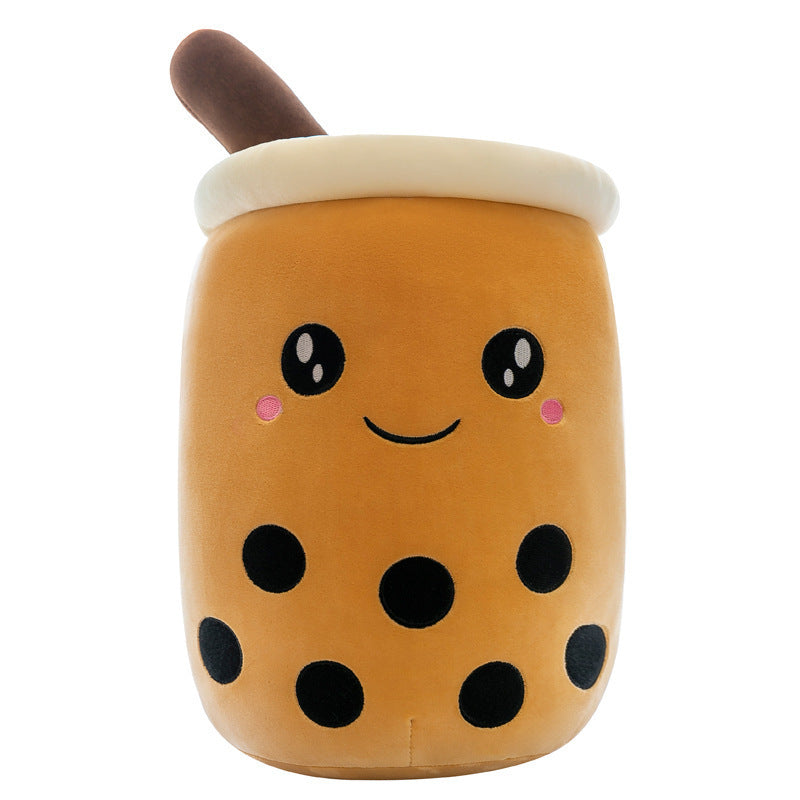Fruit Milky Tea Cup Pillow Plush Toy Leather Phone Case a194733b 2d9b 4b6a b8a1 5d088a3aabae
