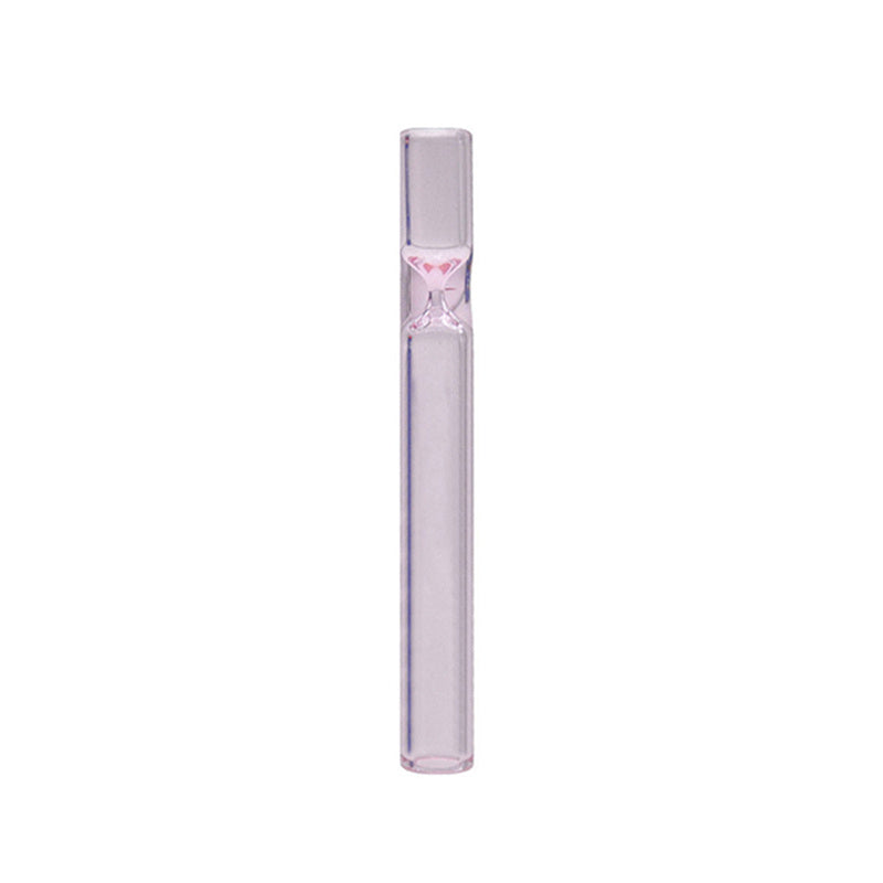 Telescopic Smoke Pipe Clear Straight Glass Suction Nozzle - 图片 10