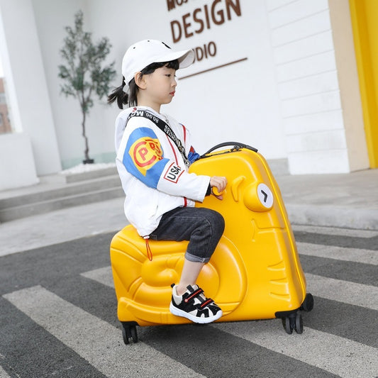 Children Can Sit On The Trolley Ride Suitcase a1b449f8 e125 4999 8d53 3ee09026faee