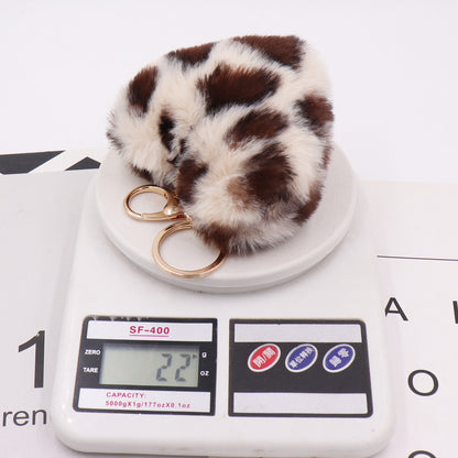 Heart Keychain Fashion Women's Plush