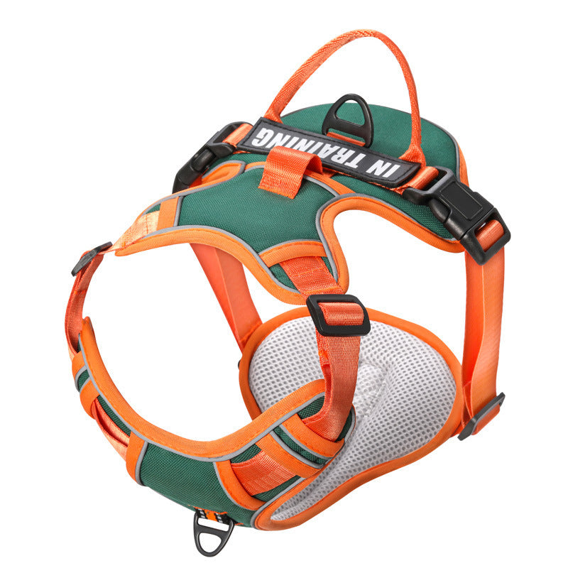 Undershirt Type Small Medium And Large Dogs Reflective Dog Outer Chest Harness To Prevent Breakaway Dog Walking Leash a1da2ed