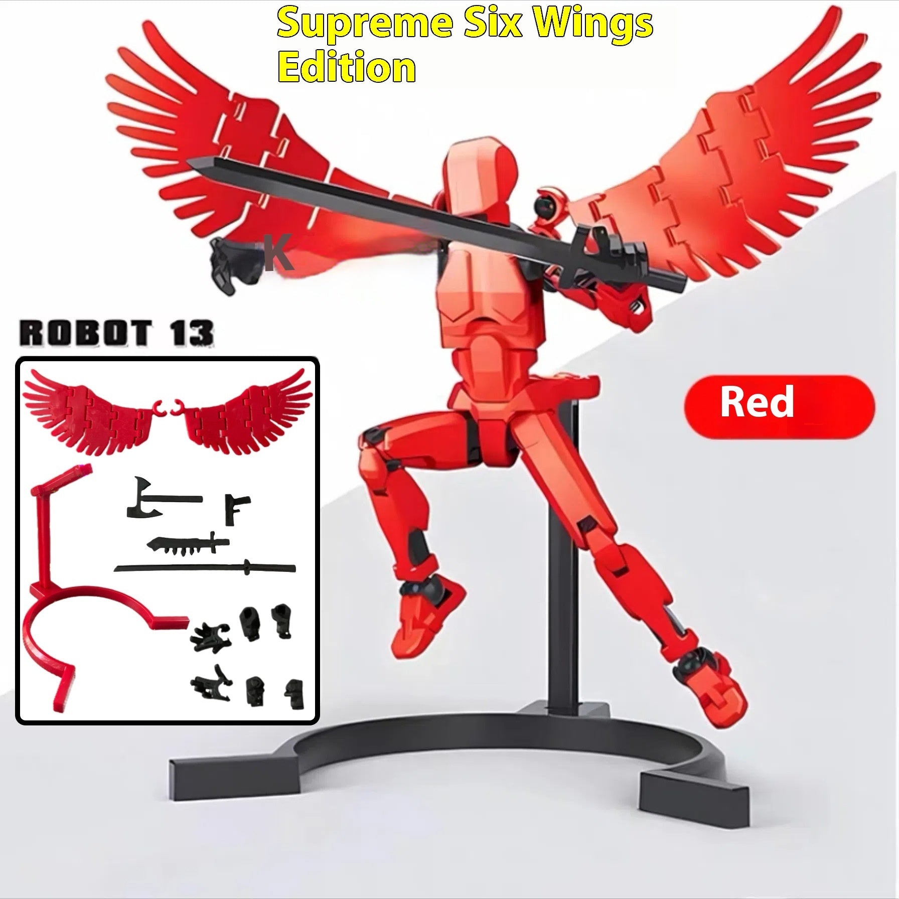 Updated And Hot-sale Multi-Jointed Movable Shapeshift Robot 3D Printed Mannequin Dummy Action Model Doll Toy Kid Gift a1e9bbc