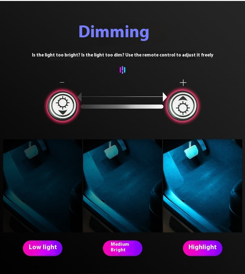 Car Atmosphere Light Car Interior Retrofitting Wireless Magnetic Led Atmosphere Light a1efc155 b7eb 443d 9af0 00d8bb62d851