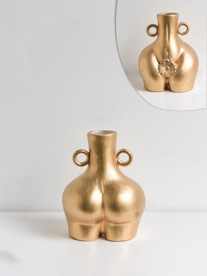 Nordic Human Body Ceramics Vases Home Decoration Accessories Office Dining Table Flower Arrangement Container Dried Flower Va