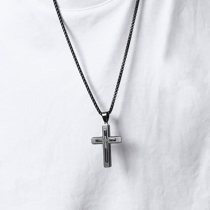 European And American Stone Cross Men's Pendant Necklace a205c2e6 3799 492c aade 8f6844839682 7d94c836 8076 4481 b611 4ba8089