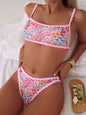 Women's Printed Swimming Lace-up Split Bikini Suit a23e2ef9 f620 4ef2 95dd 4d4290565303