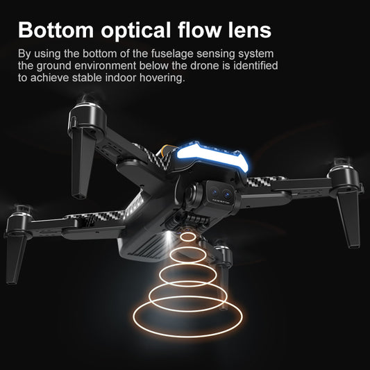 P17 Drone Automatic Return Brushless Obstacle Avoidance Remote Control High Definition Aerial Photography Optical Flow Quadco