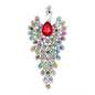 Fashion Peacock Color Rhinestone Glass Brooch a25fb01a be41 4405 8283 52916c91fa71