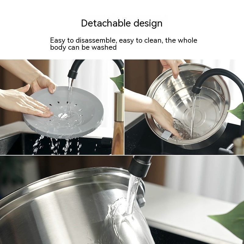 Stainless Steel Large Capacity Floating Pet Bowl a270f285 3fd7 45b1 8f93 493dfcdf62df trans