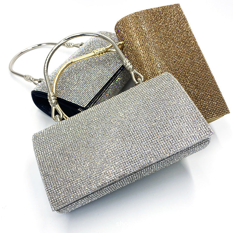 Shining Full Diamond Clutch European And American High Sense a28989e6 6a81 49b0 ab07 b36d6fc42115