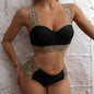 Women's Bikini Leopard Ribbon Swimwear a28e91de c782 4ee8 9fd4 e029f94291ad 578eab37 94cc 4887 b01f 8ff218e59162