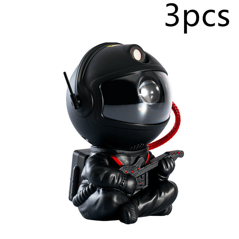 Mini Version Of Astronaut Star Projection Lamp Creative Gift Atmosphere Decorative Lamp Colorful Flowing Starry Night Light a